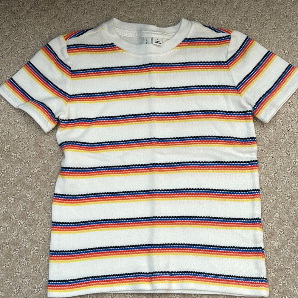 Janie & Jack Toddler Stripe Tee